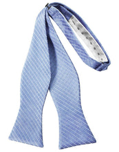 Load image into Gallery viewer, Cardi Self Tie Cornflower Palermo Bow Tie