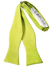 Load image into Gallery viewer, Cardi Self Tie Lemon Palermo Bow Tie