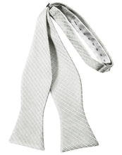 Load image into Gallery viewer, Cardi Self Tie Platinum Palermo Bow Tie