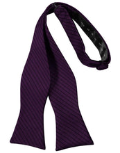 Load image into Gallery viewer, Cardi Self Tie Raisin Palermo Bow Tie