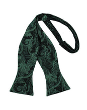 Load image into Gallery viewer, Cardi Self Tie Holly Tapestry Bow Tie
