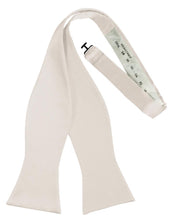 Load image into Gallery viewer, Cardi Self Tie Angel Luxury Satin Bow Tie