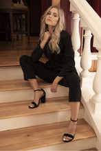 Load image into Gallery viewer, Mark of Distinction "Sophia" Black Tuxedo Jacket (Separates)