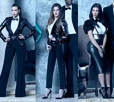 Kardashians Know Hot To Slay A Women's Tux