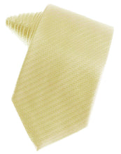 Load image into Gallery viewer, Cardi Self Tie Banana Herringbone Necktie
