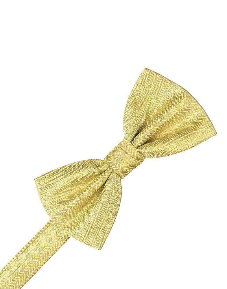 Cardi Buttercup Herringbone Bow Tie