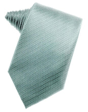 Load image into Gallery viewer, Cardi Self Tie Cloudy Herringbone Necktie