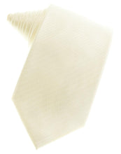 Load image into Gallery viewer, Cardi Self Tie Ivory Herringbone Necktie