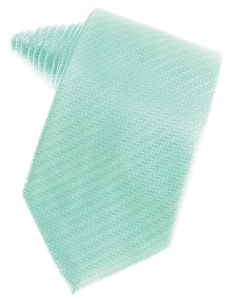 Cardi Self Tie Pool Herringbone Necktie