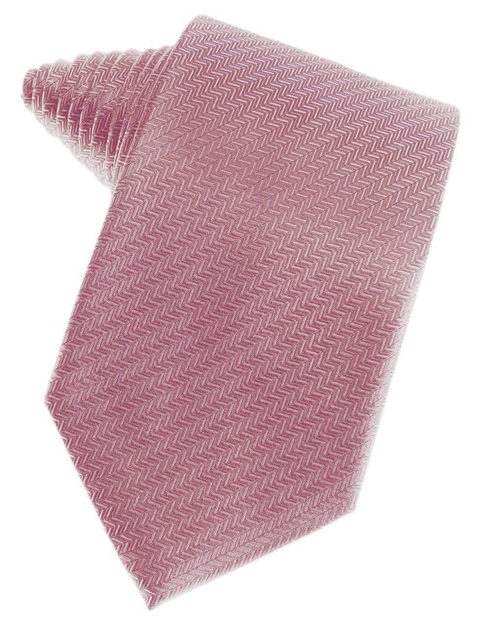 Cardi Self Tie Rose Herringbone Necktie