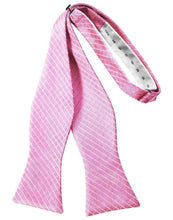 Load image into Gallery viewer, Cardi Self Tie Bubblegum Palermo Bow Tie