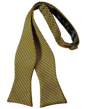 Load image into Gallery viewer, Cardi Self Tie Gold Palermo Bow Tie
