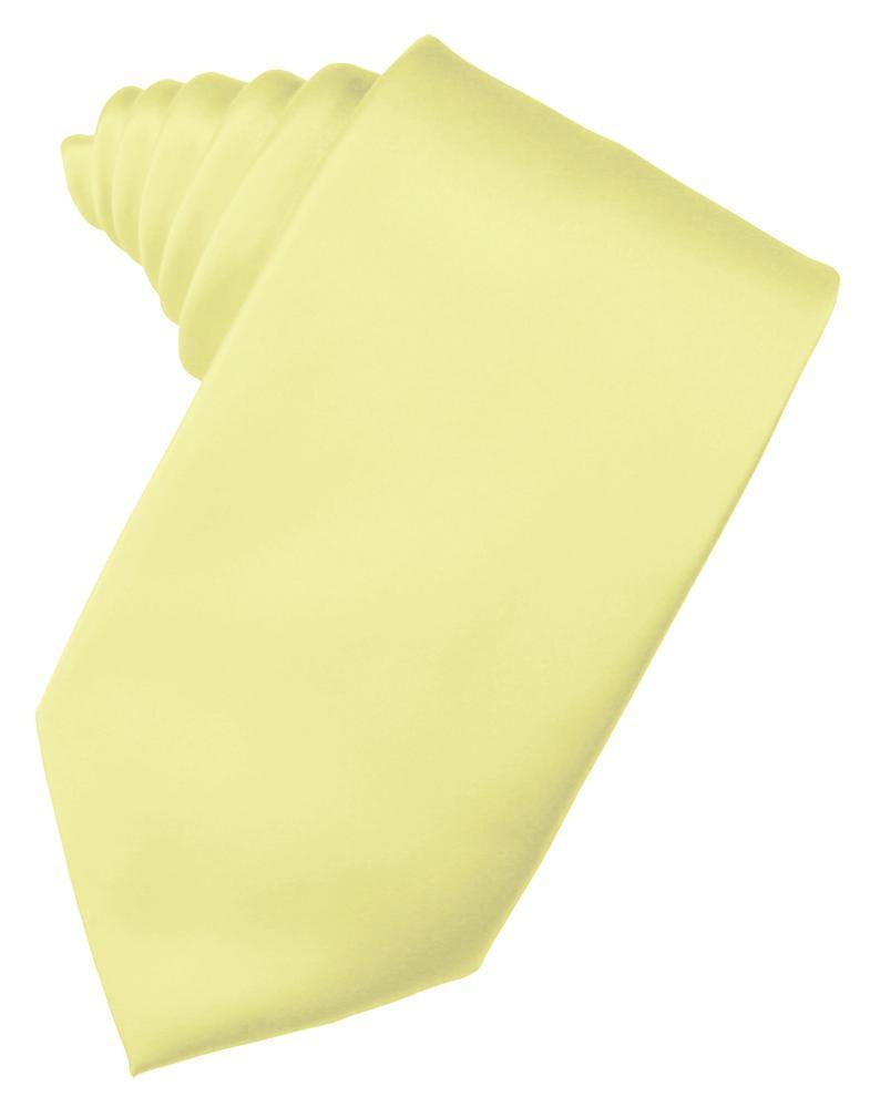 Cardi Self Tie Banana Luxury Satin Necktie