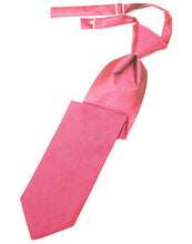 Load image into Gallery viewer, Cardi Pre-Tied Bubblegum Luxury Satin Necktie