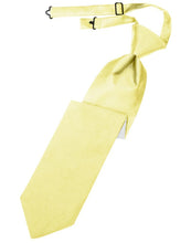Load image into Gallery viewer, Cardi Pre-Tied Canary Luxury Satin Necktie