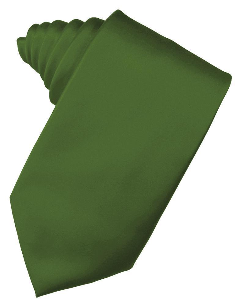 Cardi Self Tie Clover Luxury Satin Necktie