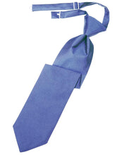 Load image into Gallery viewer, Cardi Pre-Tied Cornflower Luxury Satin Necktie