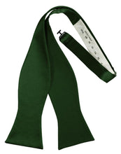 Load image into Gallery viewer, Cardi Self Tie Hunter Luxury Satin Bow Tie