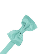 Load image into Gallery viewer, Cardi Pre-Tied Mermaid Luxury Satin Bow Tie