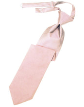 Load image into Gallery viewer, Cardi Pre-Tied Pink Luxury Satin Necktie