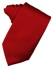 Load image into Gallery viewer, Cardi Self Tie Scarlet Luxury Satin Necktie