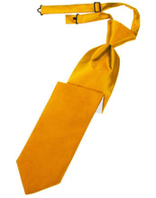 Load image into Gallery viewer, Cardi Pre-Tied Tangerine Luxury Satin Necktie