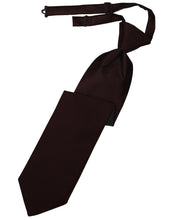 Load image into Gallery viewer, Cardi Pre-Tied Truffle Luxury Satin Necktie