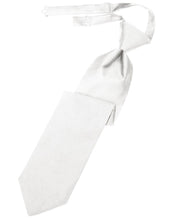 Load image into Gallery viewer, Cardi Pre-Tied White Luxury Satin Necktie