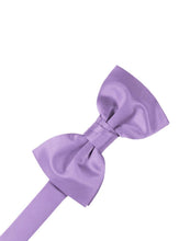 Load image into Gallery viewer, Cardi Pre-Tied Wisteria Luxury Satin Bow Tie