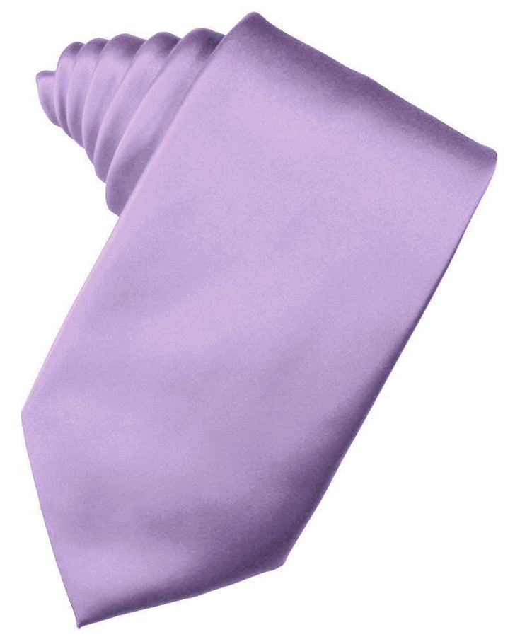 Cardi Self Tie Wisteria Luxury Satin Necktie