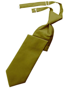 Cardi Gold Solid Twill Windsor Tie