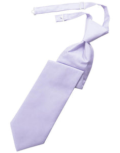 Cardi Periwinkle Solid Twill Windsor Tie