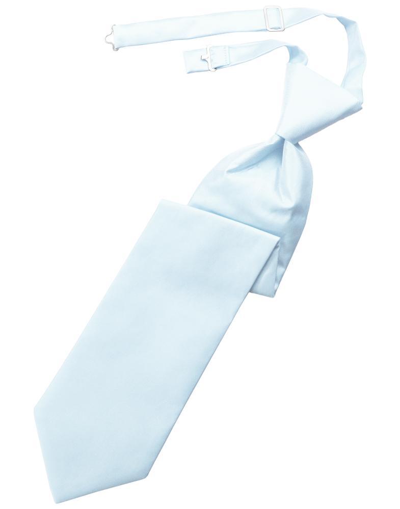 Cardi Powder Blue Solid Twill Windsor Tie