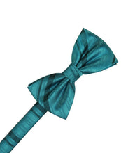Load image into Gallery viewer, Cardi Pre-Tied Oasis Striped Satin Bow Tie