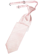 Load image into Gallery viewer, Cardi Pre-Tied Pink Striped Satin Necktie