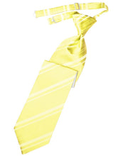 Load image into Gallery viewer, Cardi Pre-Tied Sunbeam Striped Satin Necktie