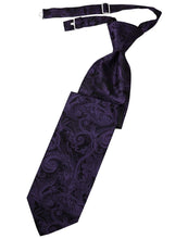 Load image into Gallery viewer, Cardi Pre-Tied Amethyst Tapestry Necktie