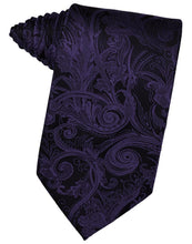 Load image into Gallery viewer, Cardi Self Tie Amethyst Tapestry Necktie
