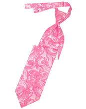 Load image into Gallery viewer, Cardi Pre-Tied Bubblegum Tapestry Necktie
