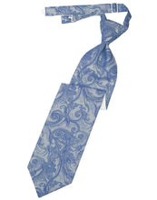 Load image into Gallery viewer, Cardi Pre-Tied Cornflower Tapestry Necktie