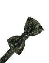 Load image into Gallery viewer, Cardi Pre-Tied Fern Tapestry Bow Tie