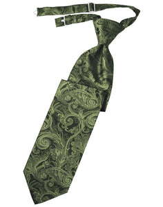 Cardi Pre-Tied Fern Tapestry Necktie
