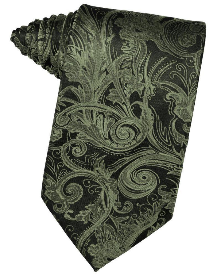 Cardi Self Tie Fern Tapestry Necktie