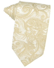 Load image into Gallery viewer, Cardi Self Tie Golden Tapestry Necktie