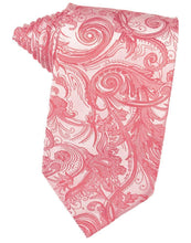 Load image into Gallery viewer, Cardi Self Tie Guava Tapestry Necktie