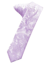 Load image into Gallery viewer, Cardi Self Tie Heather Tapestry Skinny Necktie