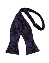 Load image into Gallery viewer, Cardi Self Tie Lapis Tapestry Bow Tie