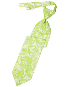 Cardi Pre-Tied Lime Tapestry Necktie
