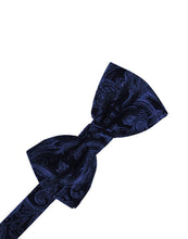 Load image into Gallery viewer, Cardi Pre-Tied Marine Tapestry Bow Tie