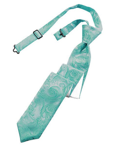 Cardi Pre-Tied Mermaid Tapestry Skinny Necktie